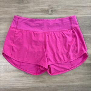 Lululemon Speed Up Mid-Rise Short 4" Sonic Pink Women Size 8